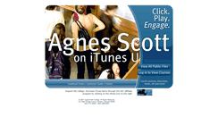 Desktop Screenshot of itunes.agnesscott.edu